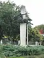 Equestrian statue of a Cuman warrior, Kunhegyes, Hungary