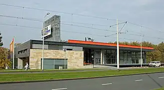 Exterior view of the Kunsthal Rotterdam