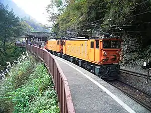 A ED type train at Kuronagi