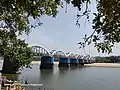 Kuttippuram Bridge over Bharathappuzha  -a view from Mini Pamba point