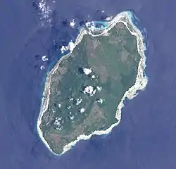 Landsat 7 photograph of Kur