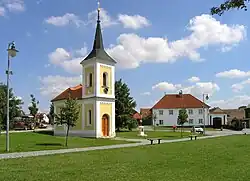 Centre with the Chapel of Saint Florian