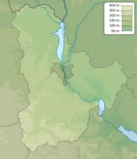 Shevchenkove is located in Kyiv Oblast