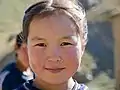 Girl near Tash Rabat, Naryn Province