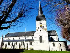 The church of Saint-Ouen in Léry