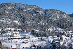 View of the town