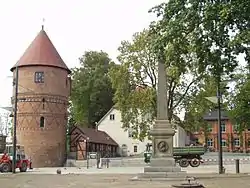 Municipal tower in Lübz