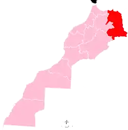 Location in Morocco