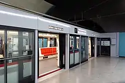 Line 6 of the Santiago Metro, inaugurated in November 2017, introduced the platform doors and converted it into one of the most modern in Latin America