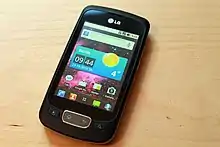 LG Optimus One P500 smartphone