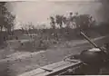 Image from a landing craft of LS-487 during the invasion of Saipan