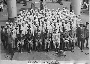 LST 759 Crew at Commissioning, 1944