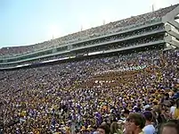 West Side grandstand