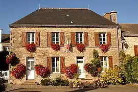 The town hall in La-Vraie-Croix