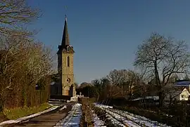 The church in La Bazoque