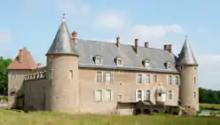 The chateau in La Roche-en-Brenil