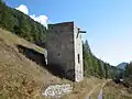 La Serra tower outside Zernez