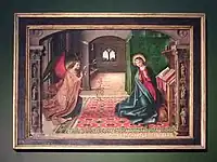 Annunciation by Pedro Berruguete, 15th century