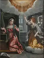 Annunciation, 1610, Mexico