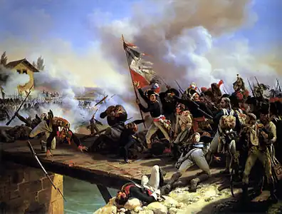 Napoleon at the Battle of Arcole (1826)