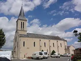 The church in La Chapelle-Montreuil