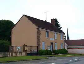 The town hall in La Chapelle-Saint-Sépulcre