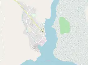 OSM map showing La Coloma