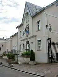 The town hall in La Falaise