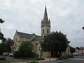 The church in La Ferrière