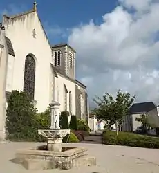 The church of Our Lady of the Assumption, in the centre of the village