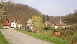 The hamlet of La Houillère in the early 21st century.