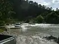 Crossing "Conchaguala" river