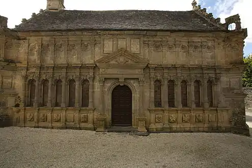 Full view of ossuary