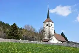 La Sagne village church