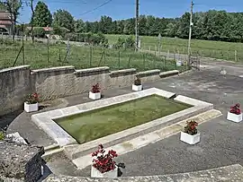 The washing pool in La Vernotte