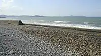 Laois beaches along coastal shores of Lingayen Gulf