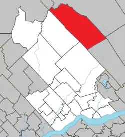 Location within Portneuf RCM.