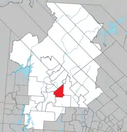 Location within Antoine-Labelle RCM