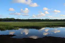 Lake Kikila on Wallis island.