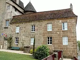 The town hall in Lacapelle-Marival