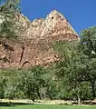 Lady Mountain from Zion Lodge