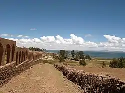 Lake Titicaca as seen from Chucuito