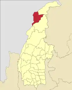 Location in Sagaing Region