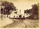 Railway Station in 1880s