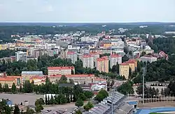 A view of Lahti centre