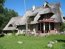 House museum of painter Ants Laikmaa in Kadarpiku village.