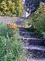 Stairs to the church