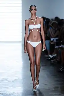 Image 6The Brazilian model Lais Ribeiro at New York Fashion Week, 2013 (from Women's beachwear fashion)