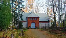 Laiuse cemetery chapel in Vilina