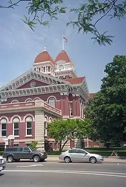 Lake County courthouse in Crown Point